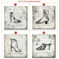 Woman High-heeled Shoes Canvas Art